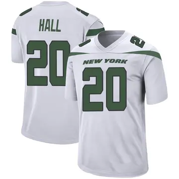 Men's Jets Breece Hall Jersey White Limited Vapor Untouchable 2022