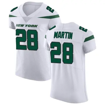 Men's Nike Curtis Martin Spotlight White New York Jets Retired Player Game  Jersey