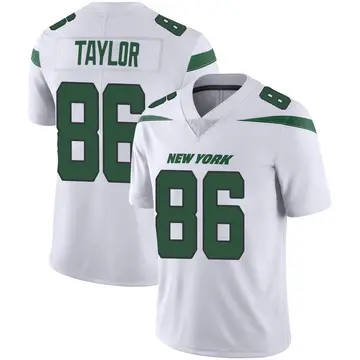 Men's Malik Taylor New York Jets Limited White Spotlight Vapor Jersey