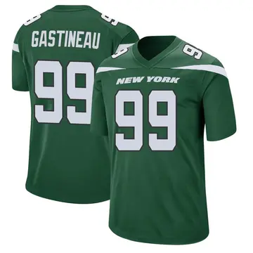 Ifeadi Odenigbo Men's Nike White New York Jets Custom Game Jersey Size: Extra Large