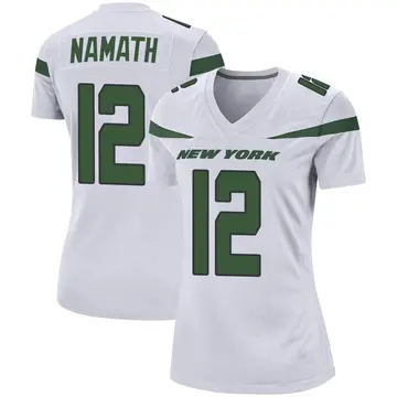 NFL_Jerseys Jersey New York''Jets''Men #12 Joe Namath 2 Zach Wilson 75  Alijah Vera-Tucker 77 Mekhi Becton Custom ''NFL''Olive Salute To Service 