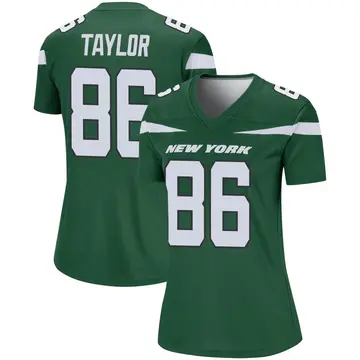 Women's Malik Taylor New York Jets Legend Green Gotham Player Jersey