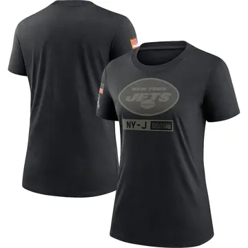 Women's Custom 2020 Salute To Service Performance T-Shirt - Black -  Tshirtsedge