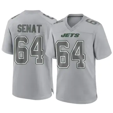 2020 Dallas Cowboys Greg Senat #64 Game Issued White Practice Jersey DP18908