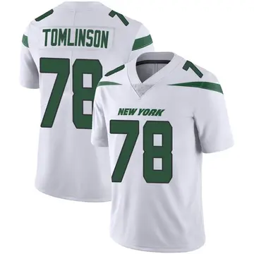 New York Jets #78 Laken Tomlinson White 2023 Fuse Vapor Limited Throwback  Jersey - Dingeas