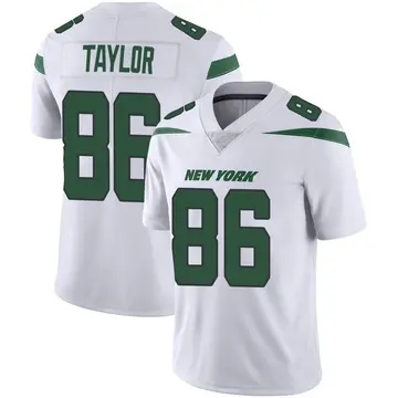 Youth Malik Taylor New York Jets Limited White Spotlight Vapor Jersey